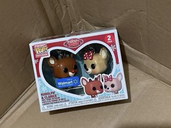 Rudolph 2 Pack Pocket Pop Funko Pop