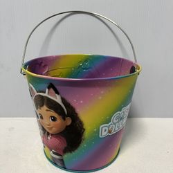 Gabbys Dollhouse The Movie Collectors Popcorn Tin Regal Cinema Dreamworks Metal