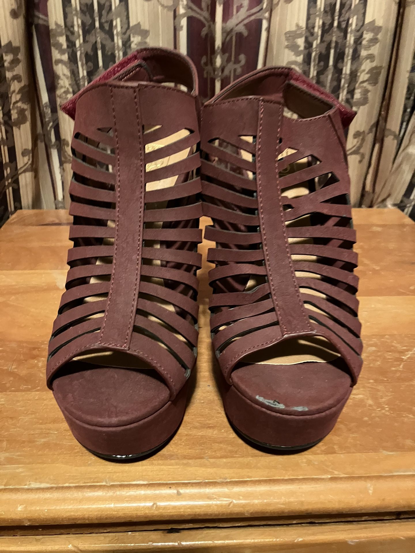 Wine Red Heels