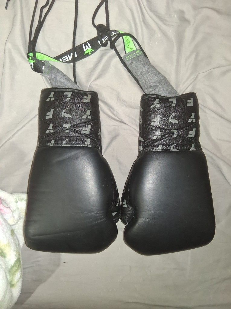 Fly Premium Leather Boxing Gloves