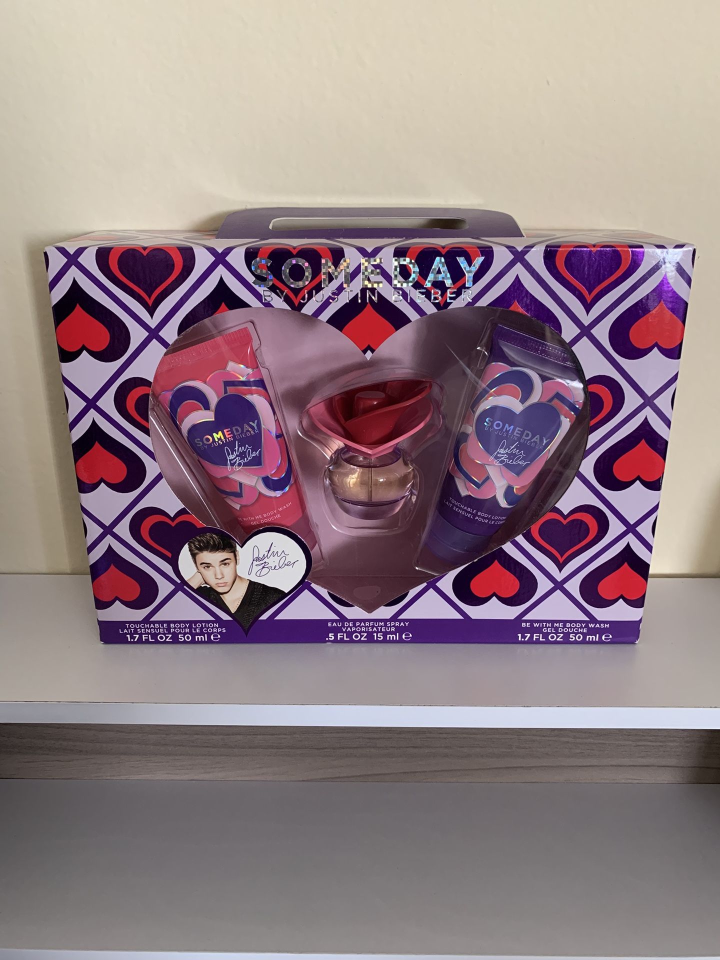 Brand New in Box - Someday by Justin Bieber Perfume Gift Set
