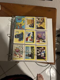 Sesame Street Trading Card set 1992- Full Set / Tom And Jerry 1993 Complete Set