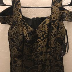 Gold Dress