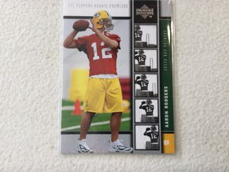 2005 Upper Deck NFL Players Rookie Premiere Aaron Rodgers RC