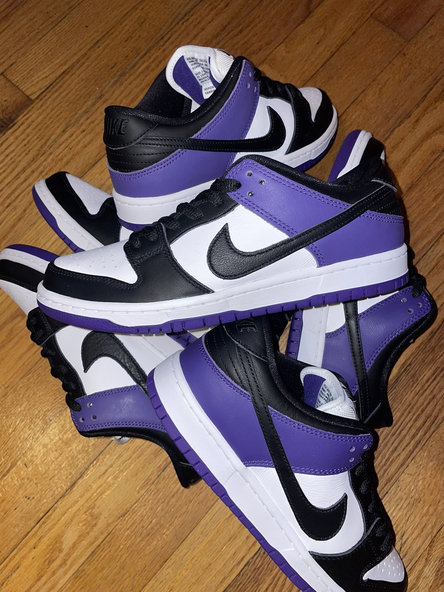 Nike SB Dunk Low Court Purple Size 10, 11, 12