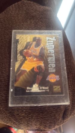 Shaquille O'Neal Z-Force Zupermen Lakers Card