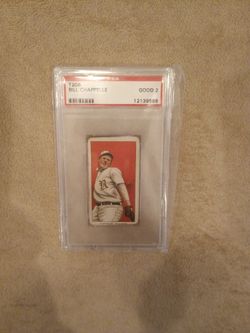 T206 Bill Chappelle, PSA 2, Vintage Baseball Card