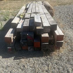 6/6/20 Cedar Pressure Treated Beams 