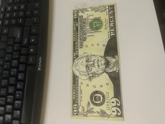 99% Bernie Sanders 2016 Campaign Laminated Fake Bill 