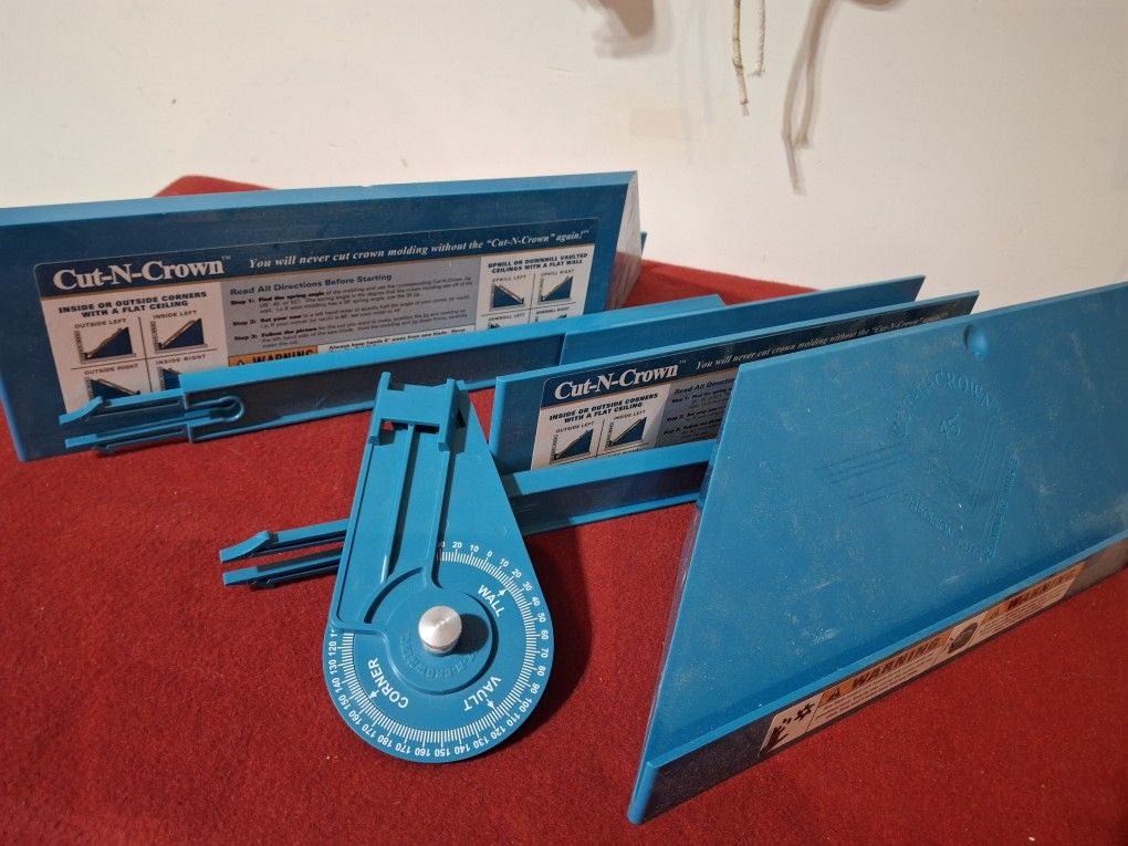 Chop Saw Cutting Guides for Crown Molding