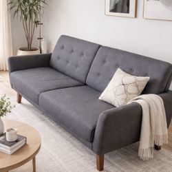 Grey Modern Couch New- Can Deliver 