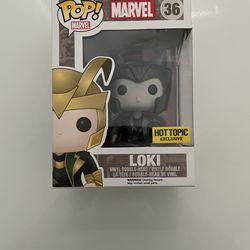 Funko Pop! Marvel Loki (Helmet) (Black and White) Vinyl Bobble-Head