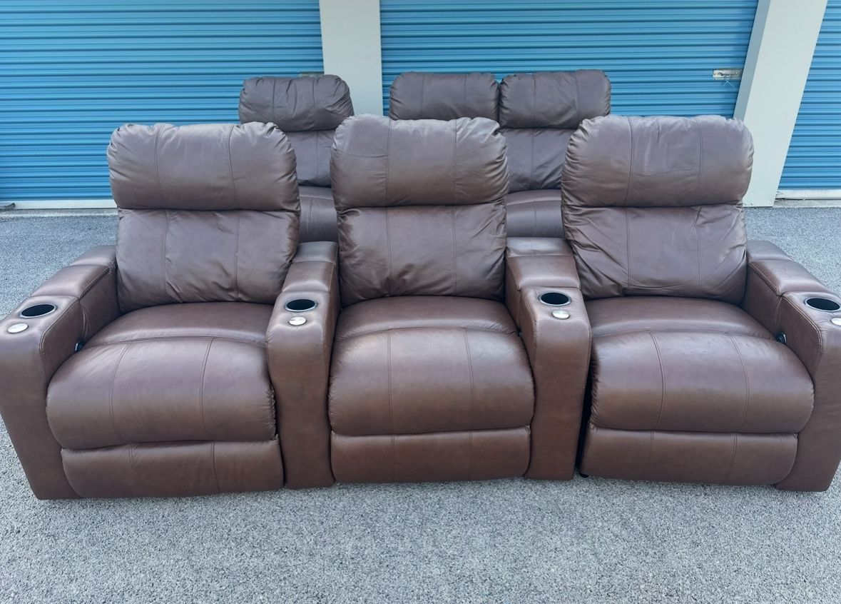 Power Reclining Theater Chairs