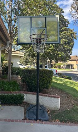 Adjustable Height Basketball Hoop