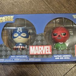 Dorbz Marvel Captain America & Red Skull Pack
