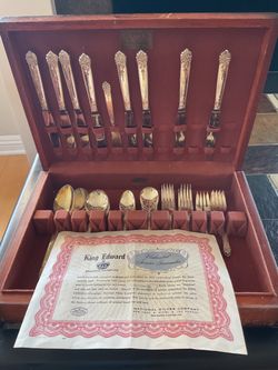 King Edward Silverplate Silverware