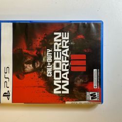 Ps5 Game Call Of Duty MwIII
