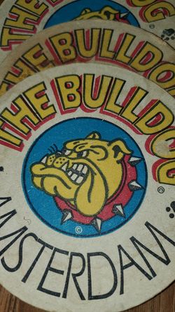 Amsterdam bulldog coasters