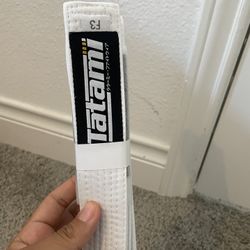 White belt - jiu jitsu