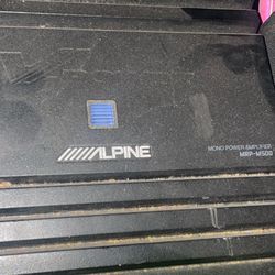 Alpine Amplifier MRP-M500