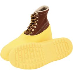 Tingley Workbrutes 35113 PVC Overshoe, large 9-11, Yellow