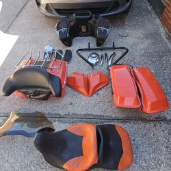2007 HARLEY DAVIDSON ROAD GLIDE BAGS ETC