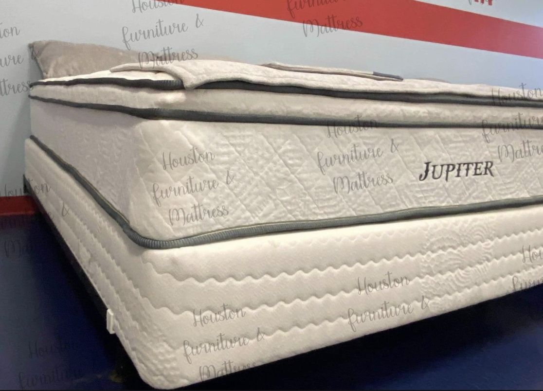 New Twin,full,queen & King Size Pillow Top Mattress & Box Spring- Order It Like A Pizza 🍕