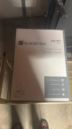 Glacier Bay Molded Wood Toilet Seat