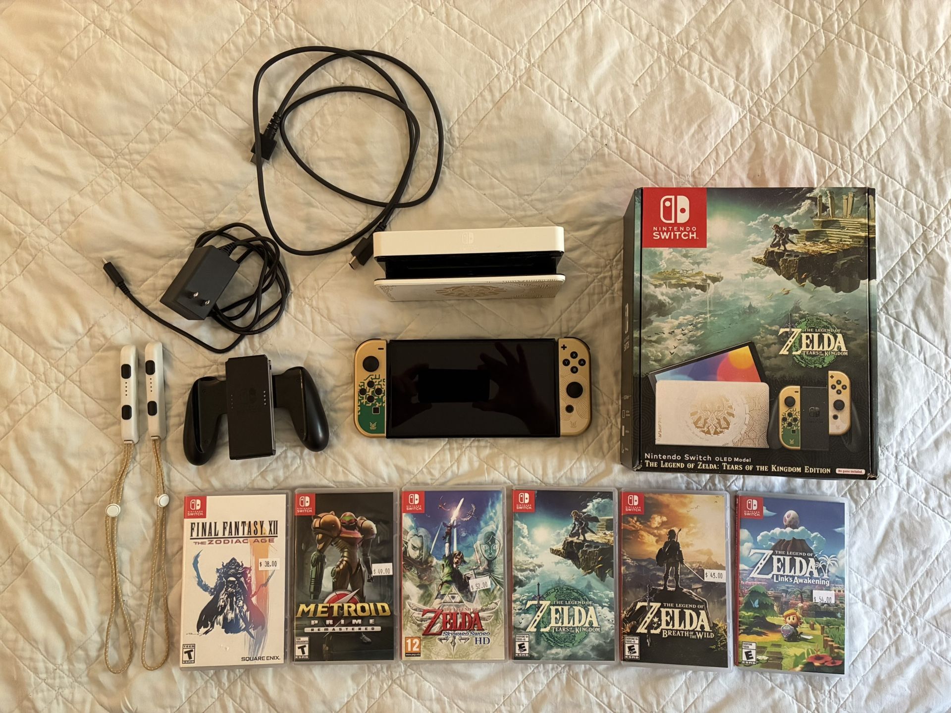 Nintendo Switch OLED Plus 6 Games