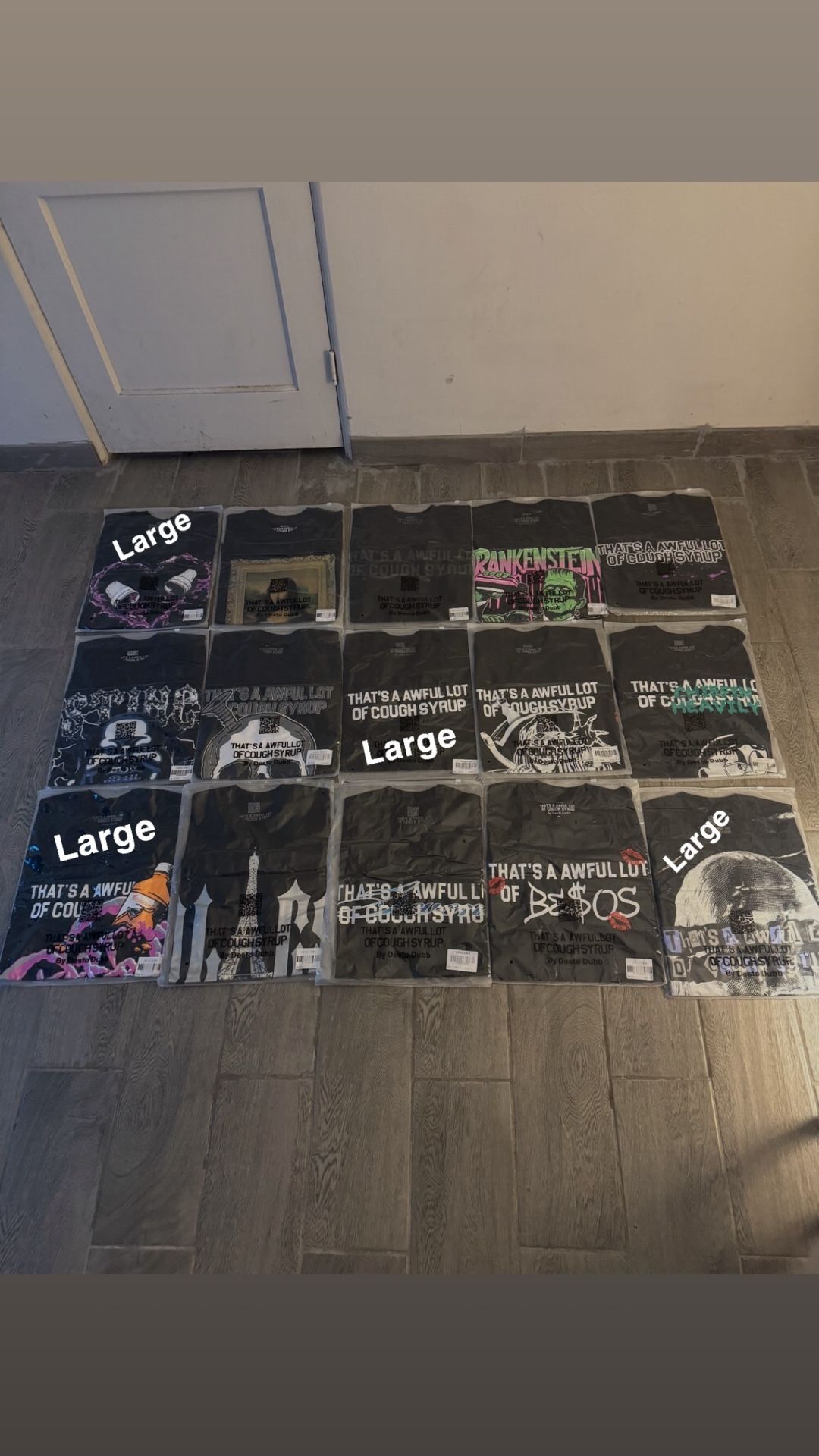 Cough Syrup Shirts