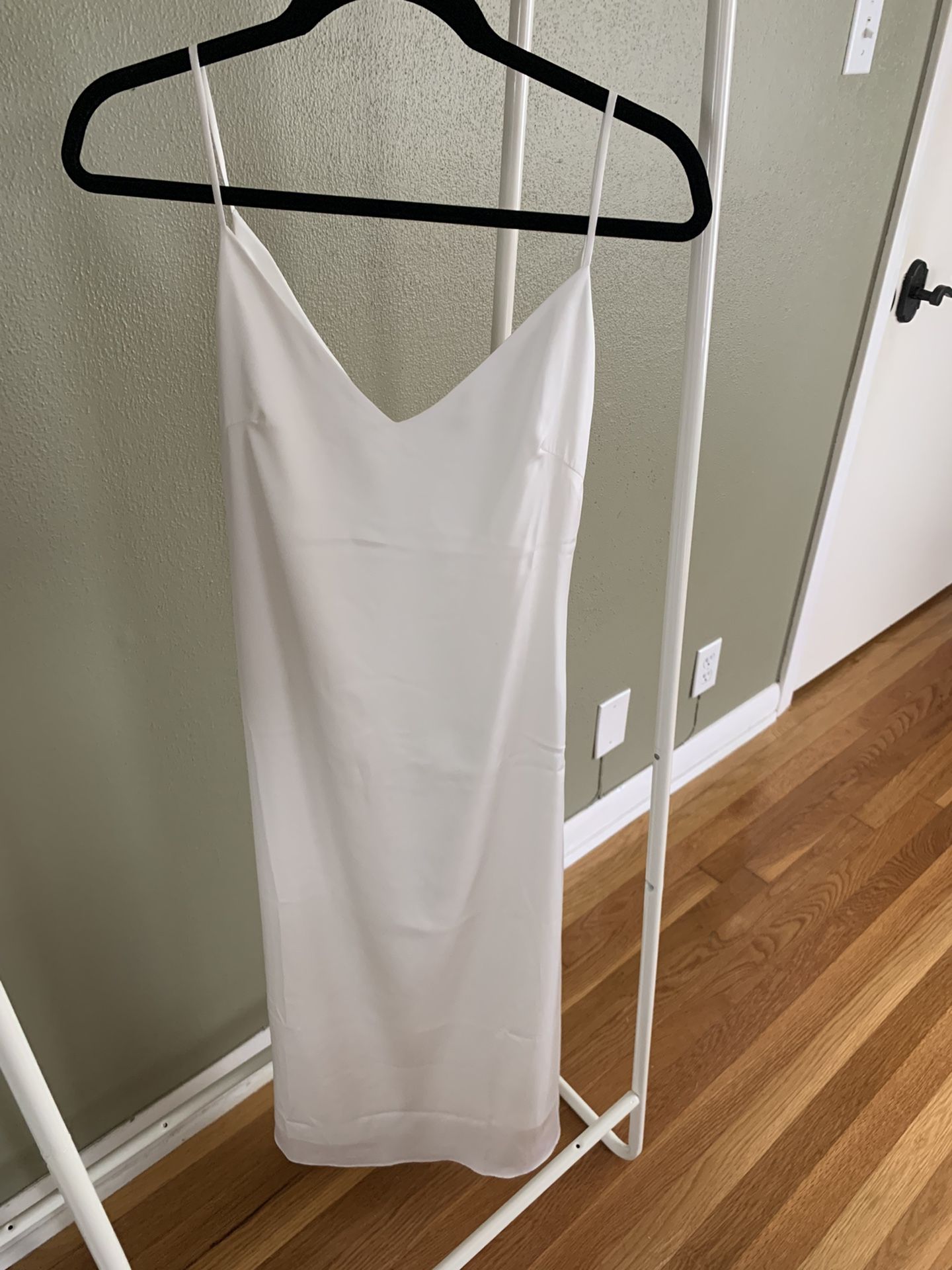 Simple White Wedding Dress