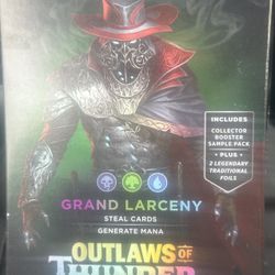 Magic The Gathering Grand Larceny Outlaws Of Thunder Junction. Commander Deck Box Set