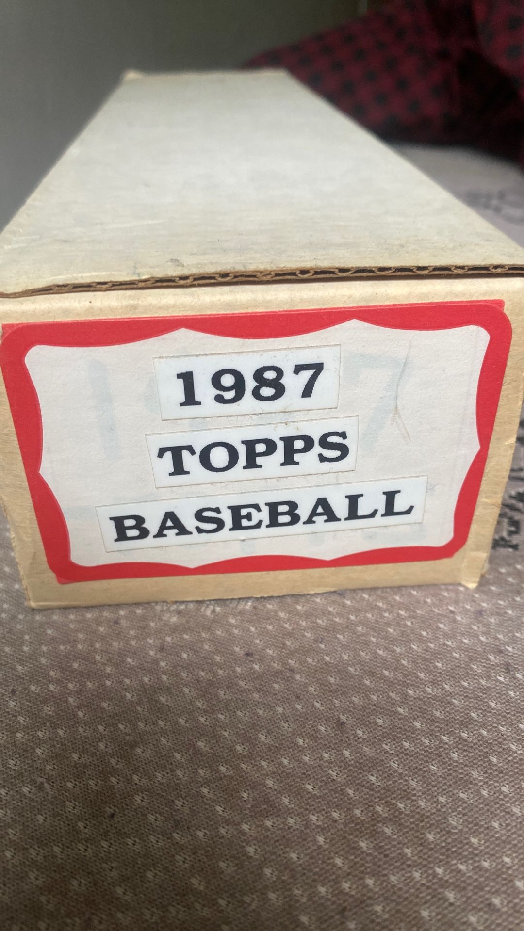 Tops 1987 Full Set And A Babe Ruth 100th Anniversary Baseball