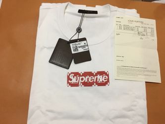 Louis Vuitton Supreme Box Logo Tee