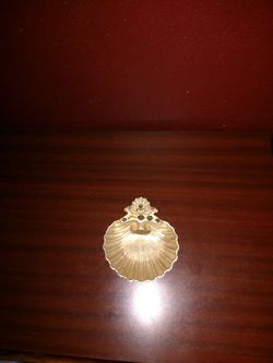 Antique Shell Dish