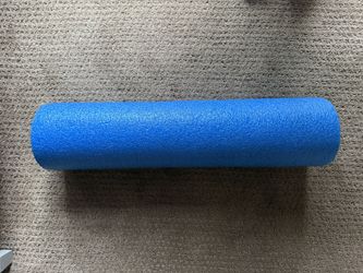 CanDo Foam Roller - Blue PE foam - 6" x 36" - Round