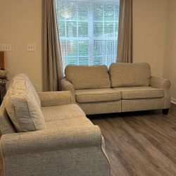 Beige Sofa Set