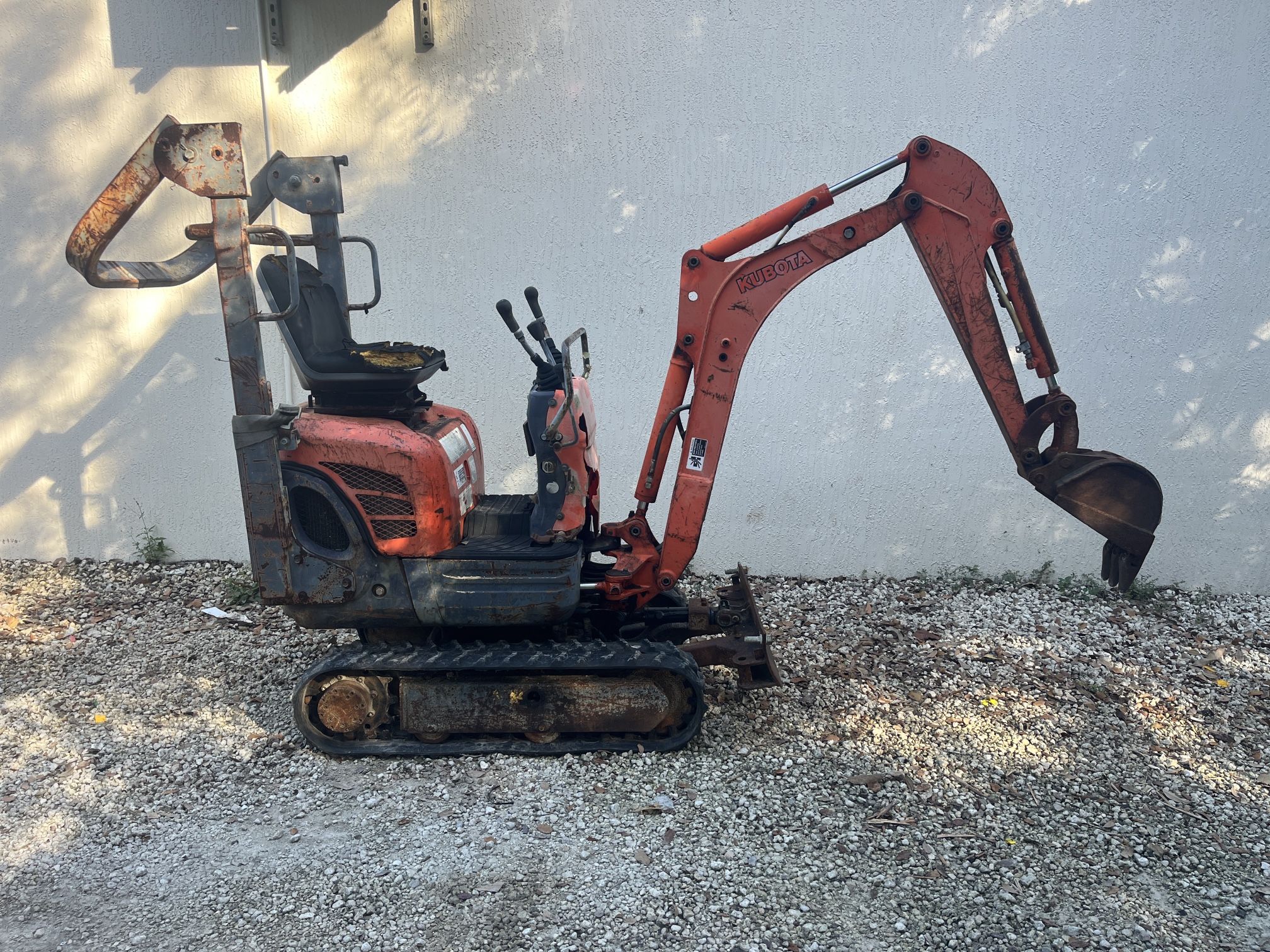 kubota Diesel K008-3 mini excavator 