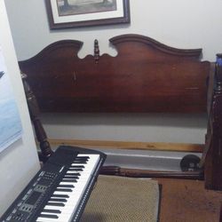 Wooden Antique Headboard 