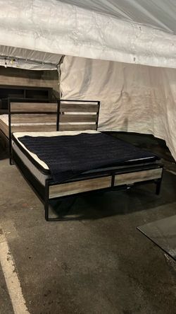 Cali King Bed - Box Springs and Head Board