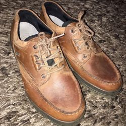 Ecco Men's Track 25 Low Gore Tex Casual Hiking Leather Shoes Bison EUR 48 USA 15