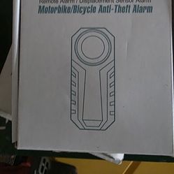 New113dB Bike Alarm Wireless Vibration Motion Sensor Waterproof Motorcycle Alarm with Remote