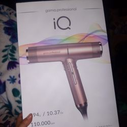 Brandnewprofessional Hair Dryer GAMA.PROFESSIONAL IQ