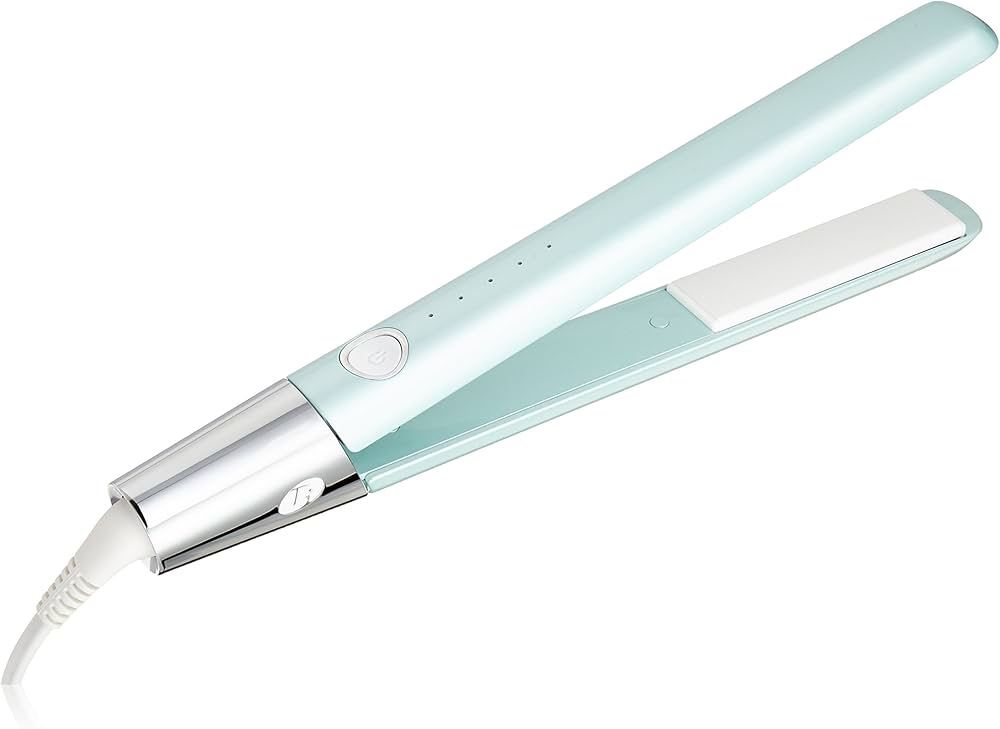 T3 Micro Singlepass Luxe Professional Straightening and Styling Iron, Mint, 1 Inch