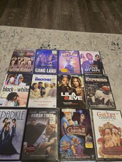18 Brand New Dvd's