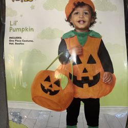 Pumpkin Baby Costume 