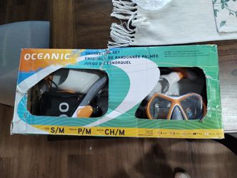  Oceanic Snorkel Set 