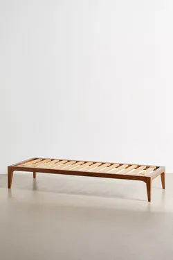 Hopper Slatted Wood Daybed Frame