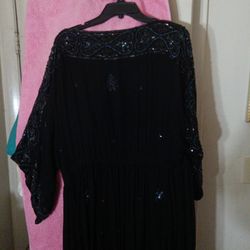 My Black Sequins dress  , The Same design in The Front as In The Back 