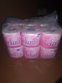 1 paquete 12 rollos $6 or 2paquetes $10